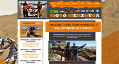 Desktop Screenshot of motomerzouga.com