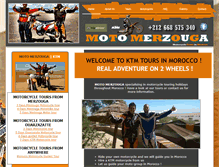 Tablet Screenshot of motomerzouga.com